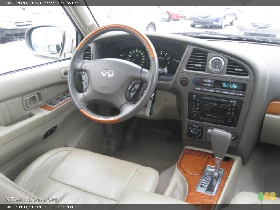 Stone Beige Interior Photo for the 2002 Infiniti QX4 4x4 #43497183