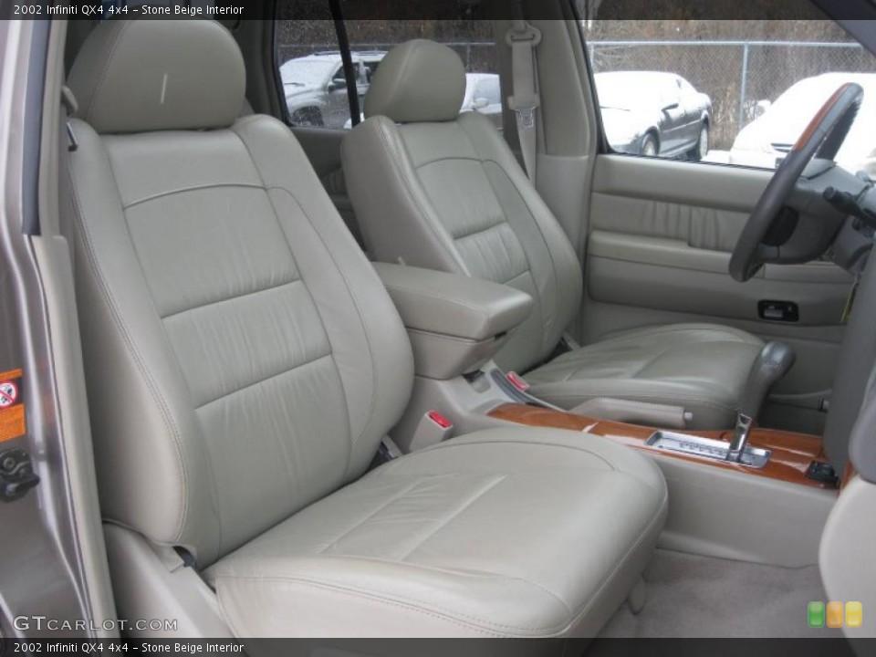 Stone Beige Interior Photo for the 2002 Infiniti QX4 4x4 #43497430