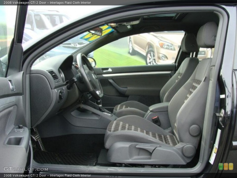 Interlagos Plaid Cloth Interior Photo for the 2008 Volkswagen GTI 2 Door #43498462