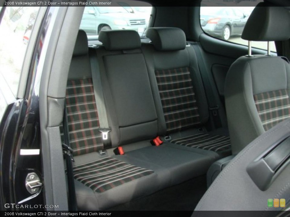 Interlagos Plaid Cloth Interior Photo for the 2008 Volkswagen GTI 2 Door #43498533