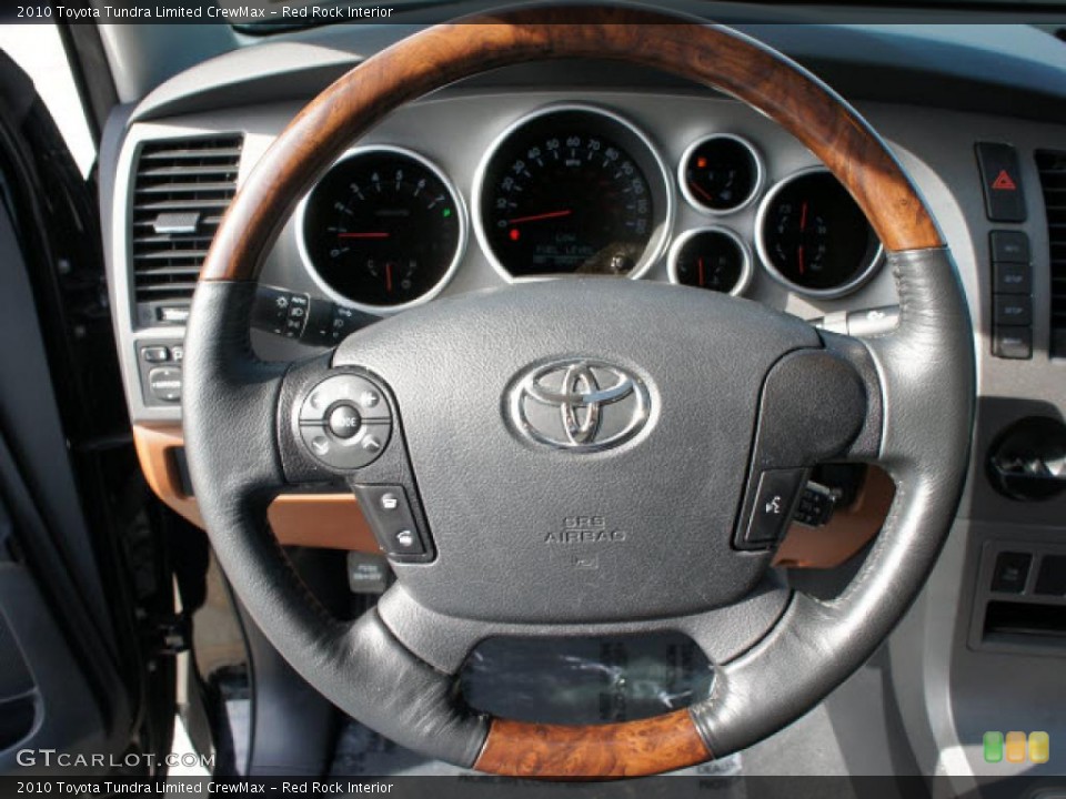 Red Rock Interior Steering Wheel for the 2010 Toyota Tundra Limited CrewMax #43500986