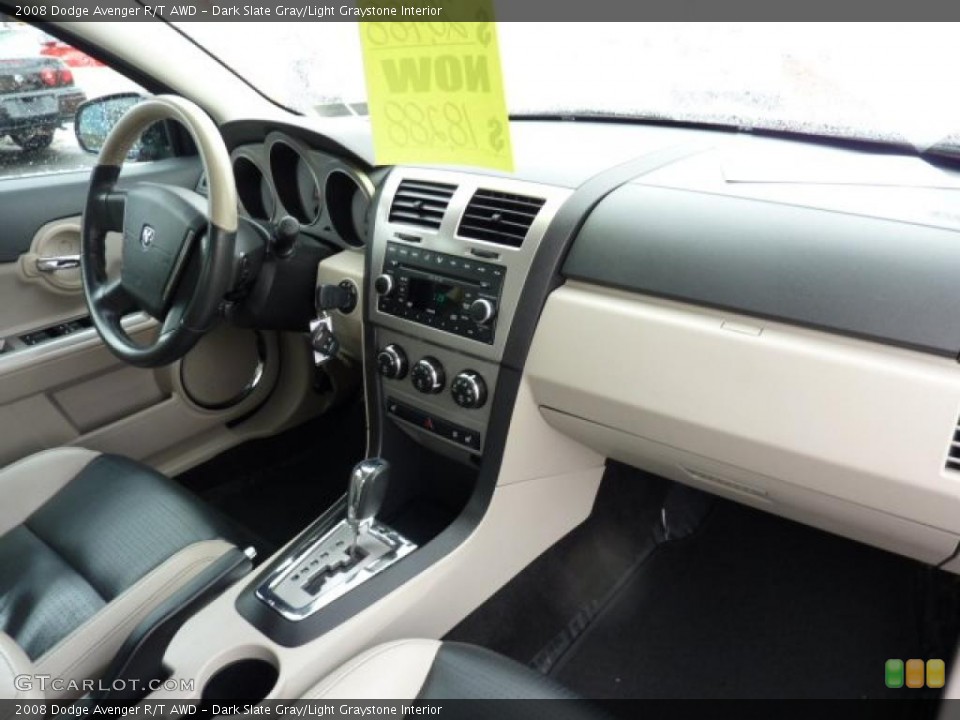Dark Slate Gray/Light Graystone Interior Dashboard for the 2008 Dodge Avenger R/T AWD #43501654