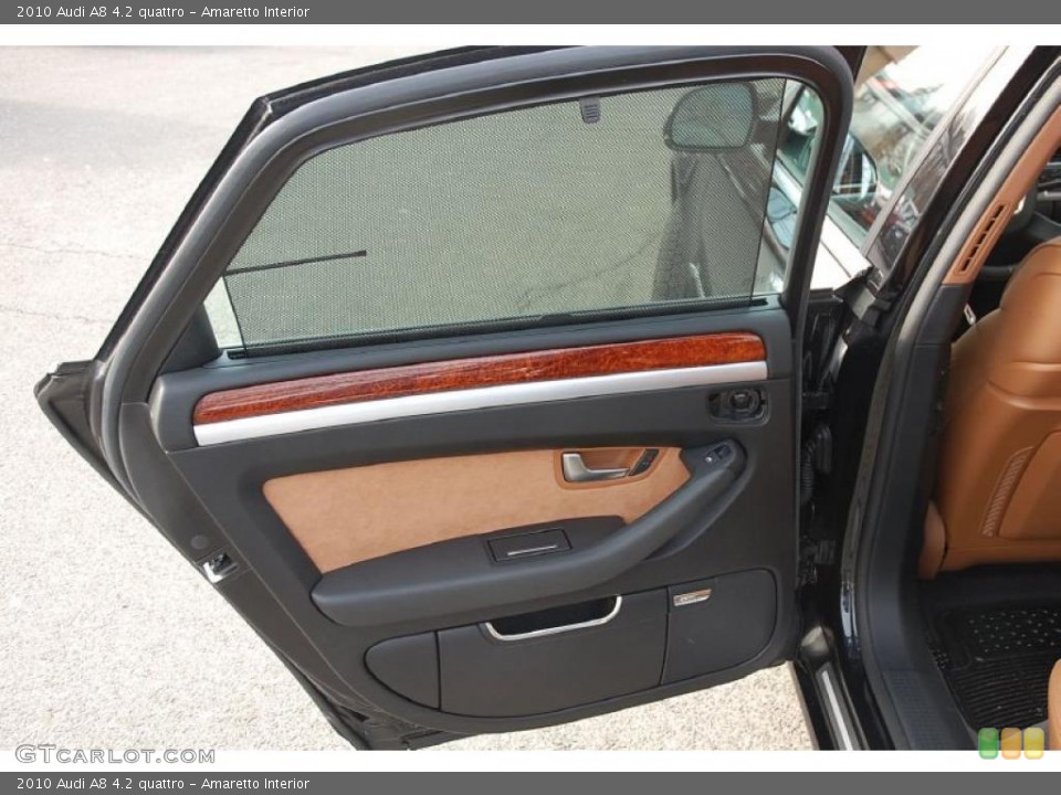 Amaretto Interior Door Panel for the 2010 Audi A8 4.2 quattro #43502658