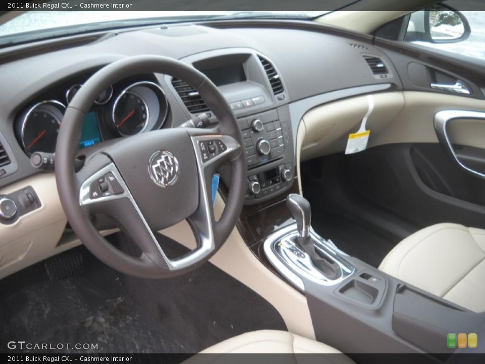 Cashmere Interior Prime Interior for the 2011 Buick Regal CXL #43504647