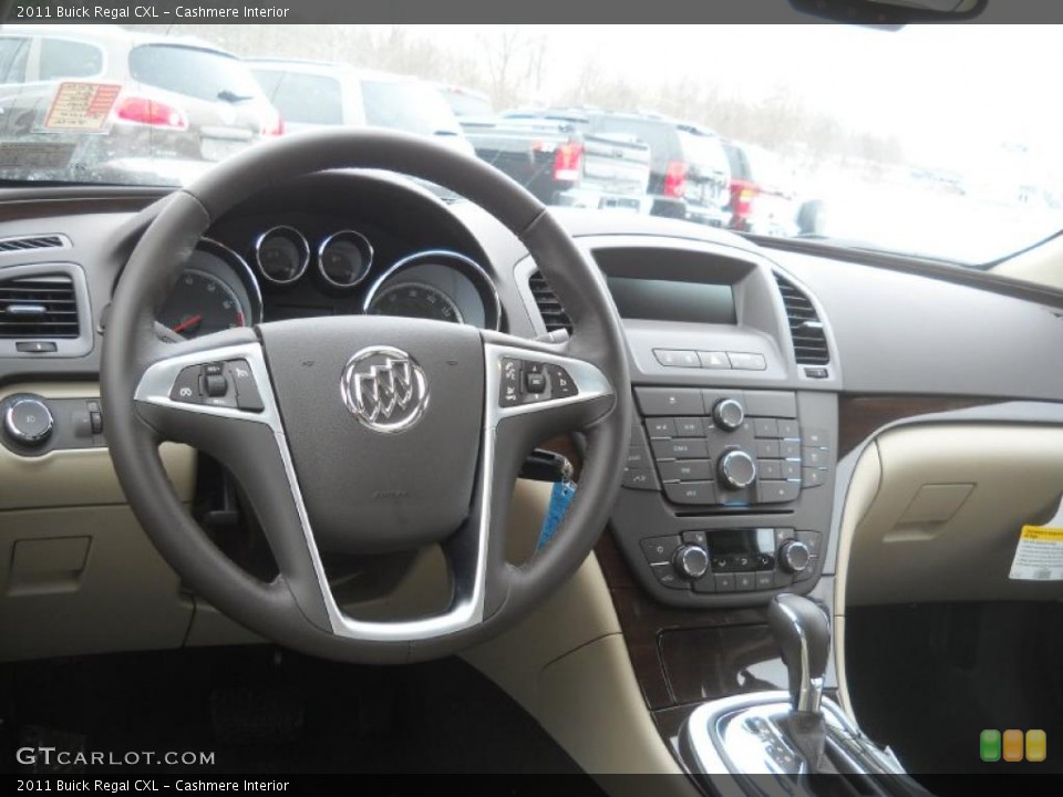 Cashmere Interior Dashboard for the 2011 Buick Regal CXL #43504783