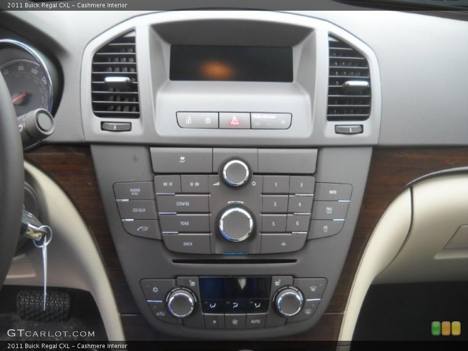 Cashmere Interior Controls for the 2011 Buick Regal CXL #43504803