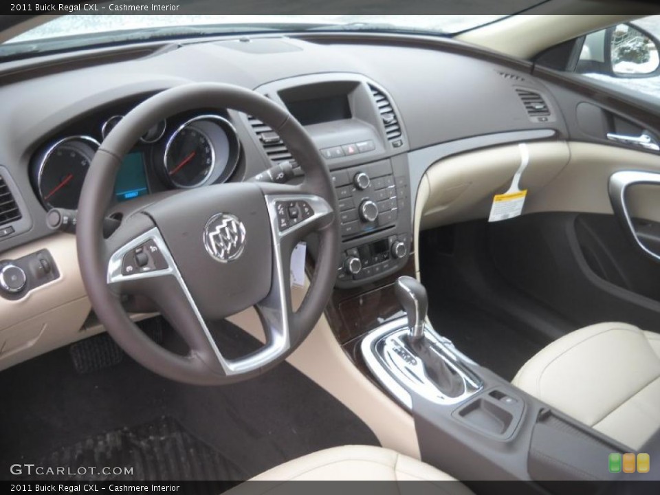 Cashmere Interior Prime Interior for the 2011 Buick Regal CXL #43505247