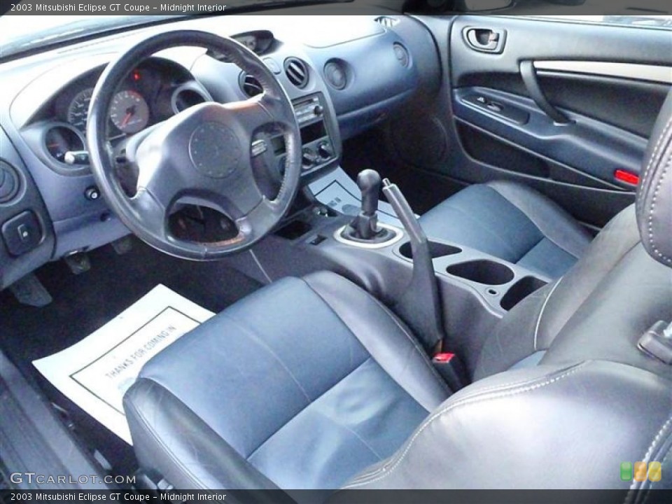 Midnight Interior Prime Interior for the 2003 Mitsubishi Eclipse GT Coupe #43505851