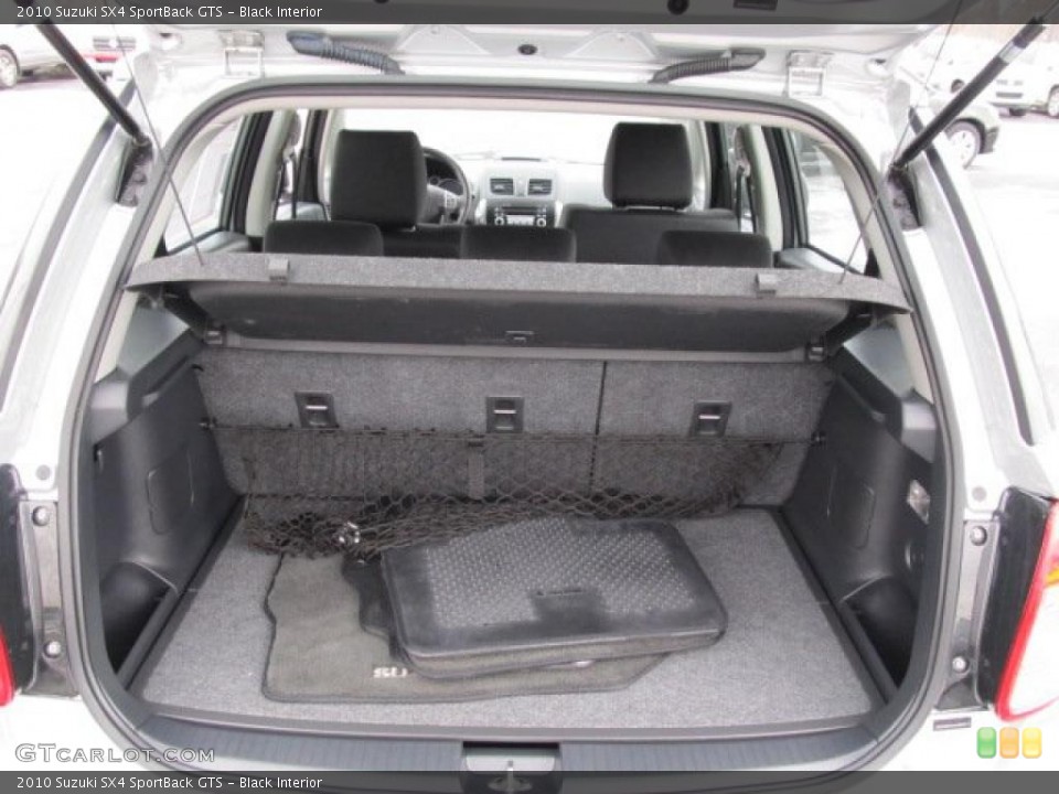 Black Interior Trunk for the 2010 Suzuki SX4 SportBack GTS #43508476