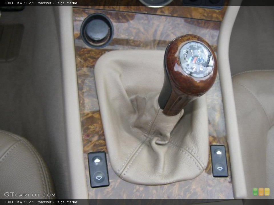 Beige Interior Transmission for the 2001 BMW Z3 2.5i Roadster #43509644