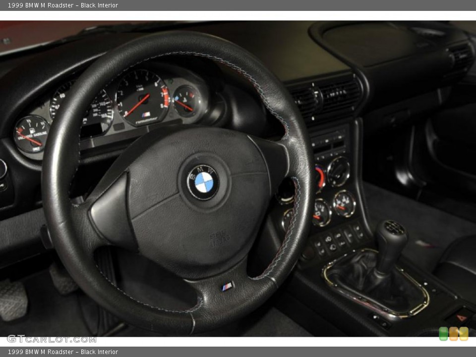 Black Interior Steering Wheel for the 1999 BMW M Roadster #43511266