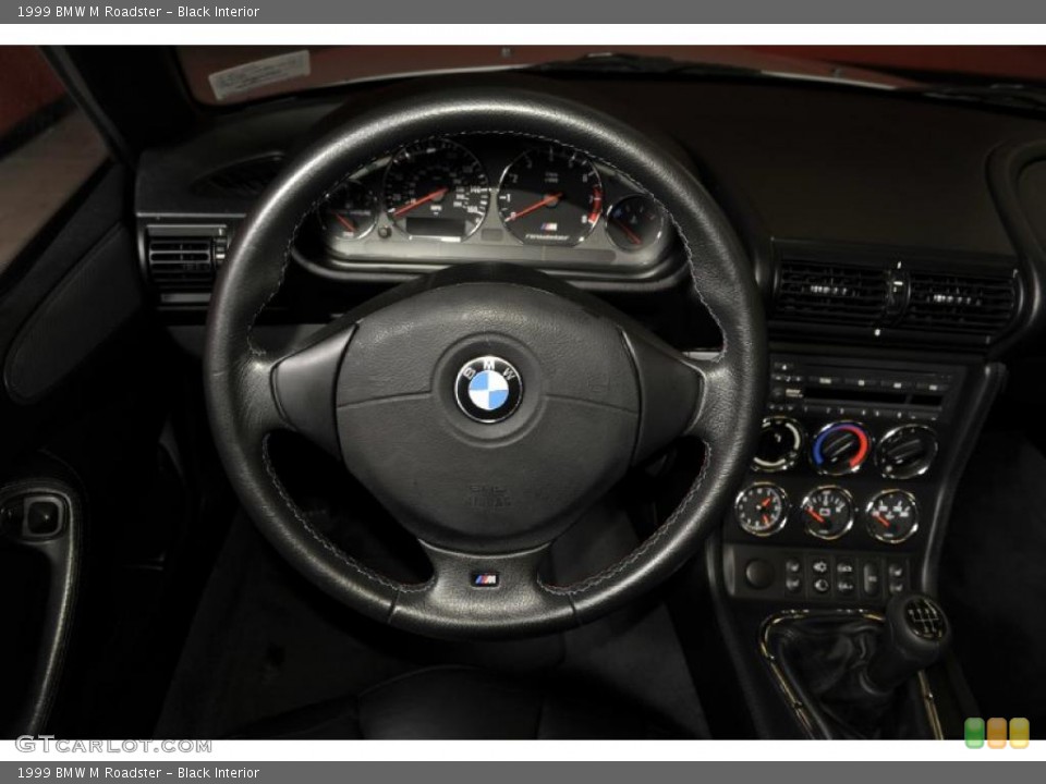 Black Interior Steering Wheel for the 1999 BMW M Roadster #43511378