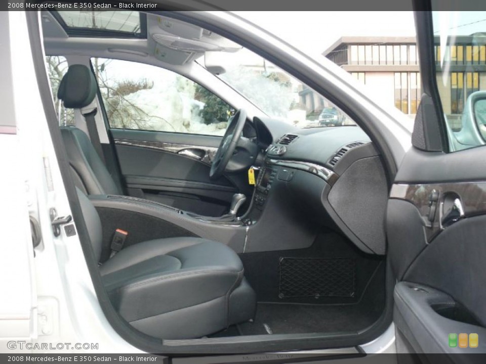 Black Interior Photo for the 2008 Mercedes-Benz E 350 Sedan #43515399