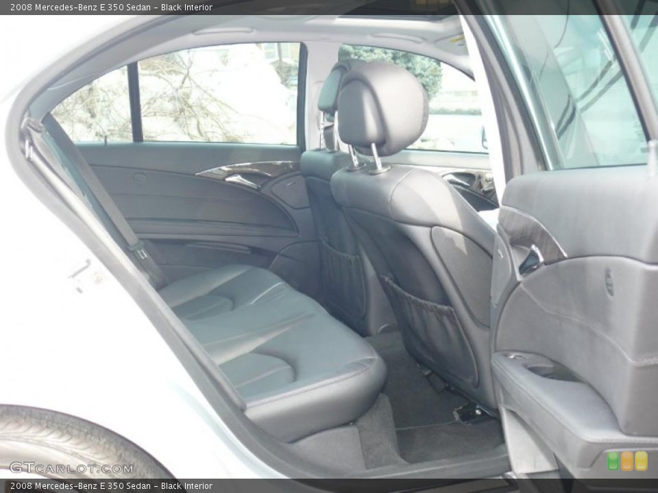 Black Interior Photo for the 2008 Mercedes-Benz E 350 Sedan #43515479