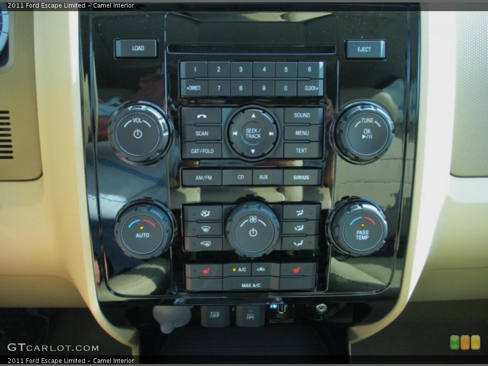 Camel Interior Controls for the 2011 Ford Escape Limited #43518555