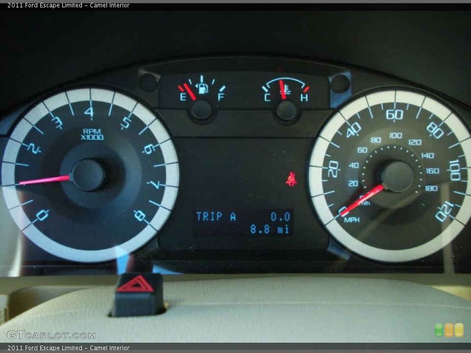 Camel Interior Gauges for the 2011 Ford Escape Limited #43519143