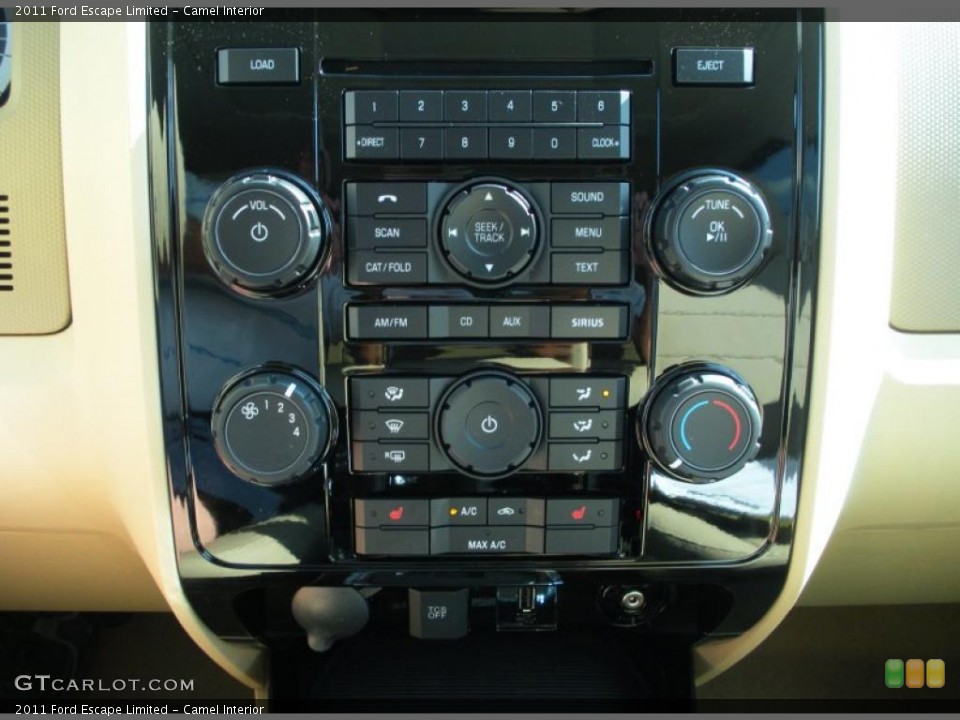 Camel Interior Controls for the 2011 Ford Escape Limited #43519159