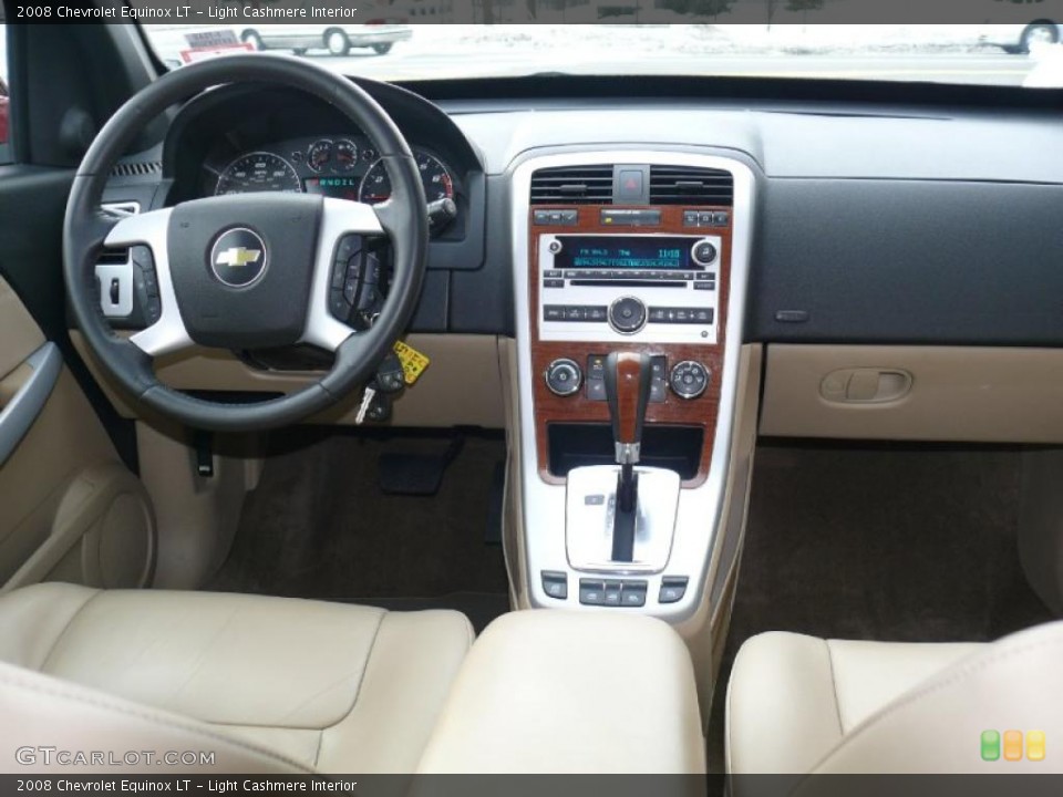 Light Cashmere Interior Dashboard for the 2008 Chevrolet Equinox LT #43522383