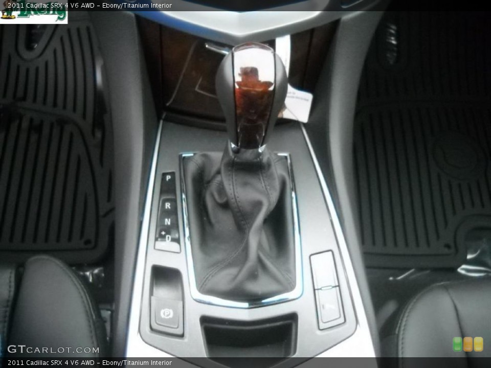 Ebony/Titanium Interior Transmission for the 2011 Cadillac SRX 4 V6 AWD #43523227