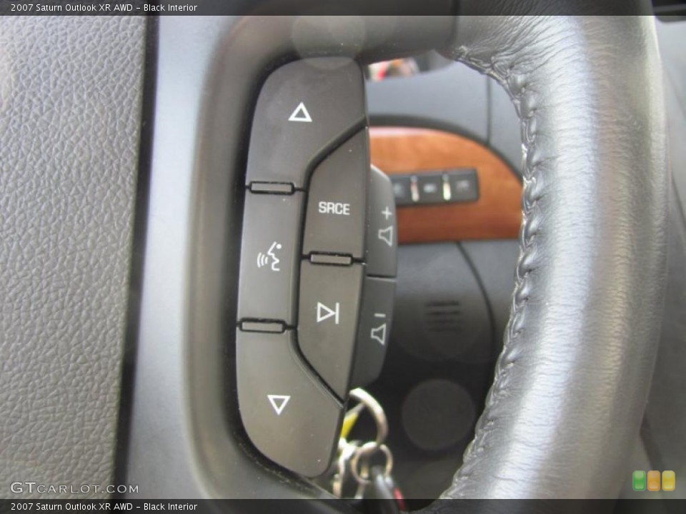 Black Interior Controls for the 2007 Saturn Outlook XR AWD #43523403