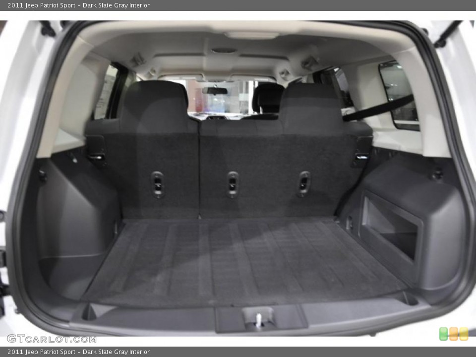 Dark Slate Gray Interior Trunk for the 2011 Jeep Patriot Sport #43529167