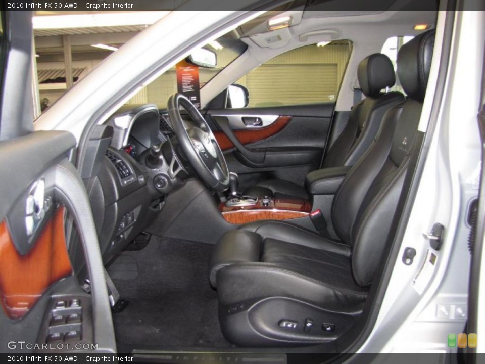 Graphite Interior Photo for the 2010 Infiniti FX 50 AWD #43531836