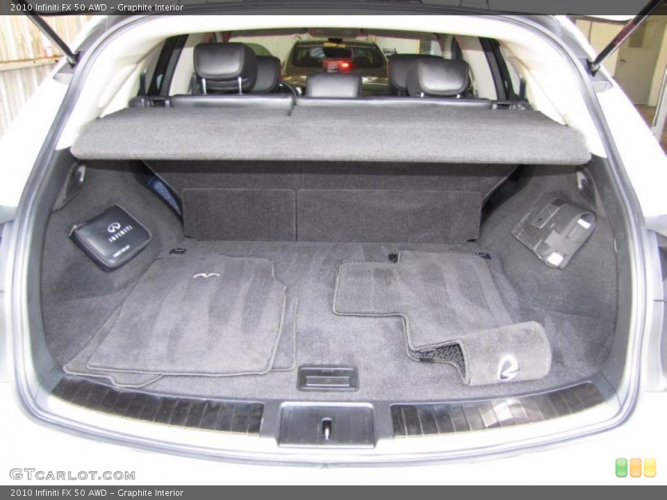 Graphite Interior Trunk for the 2010 Infiniti FX 50 AWD #43532012