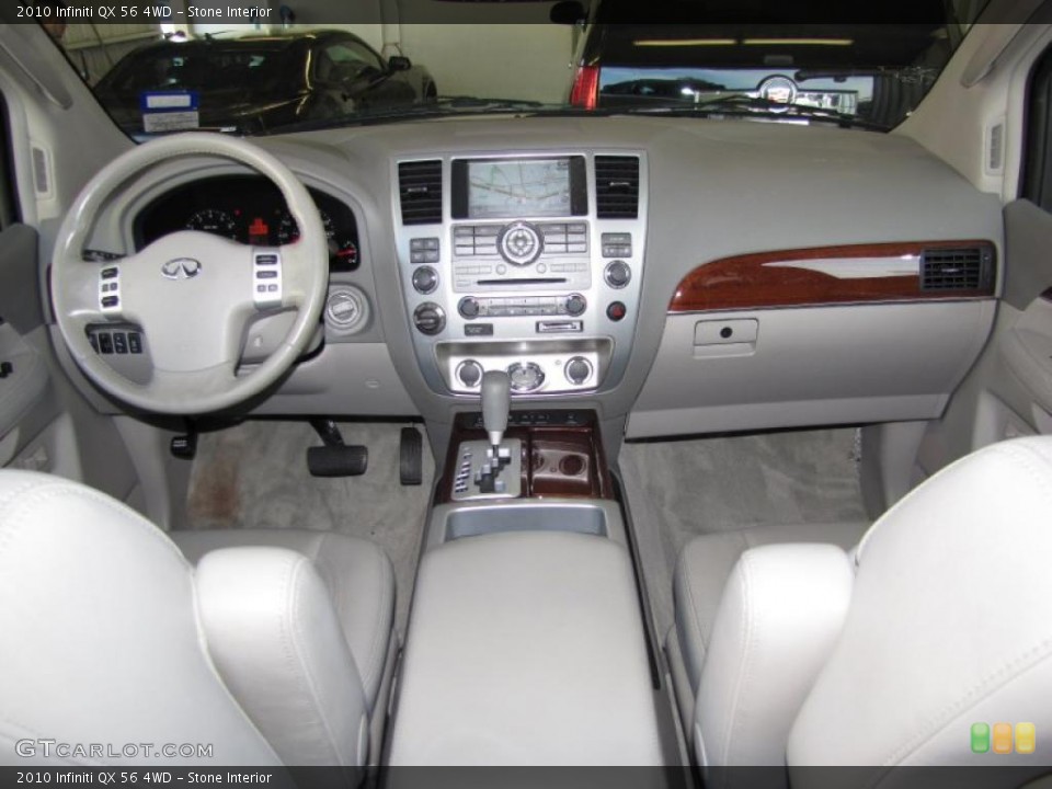 Stone Interior Dashboard for the 2010 Infiniti QX 56 4WD #43532200