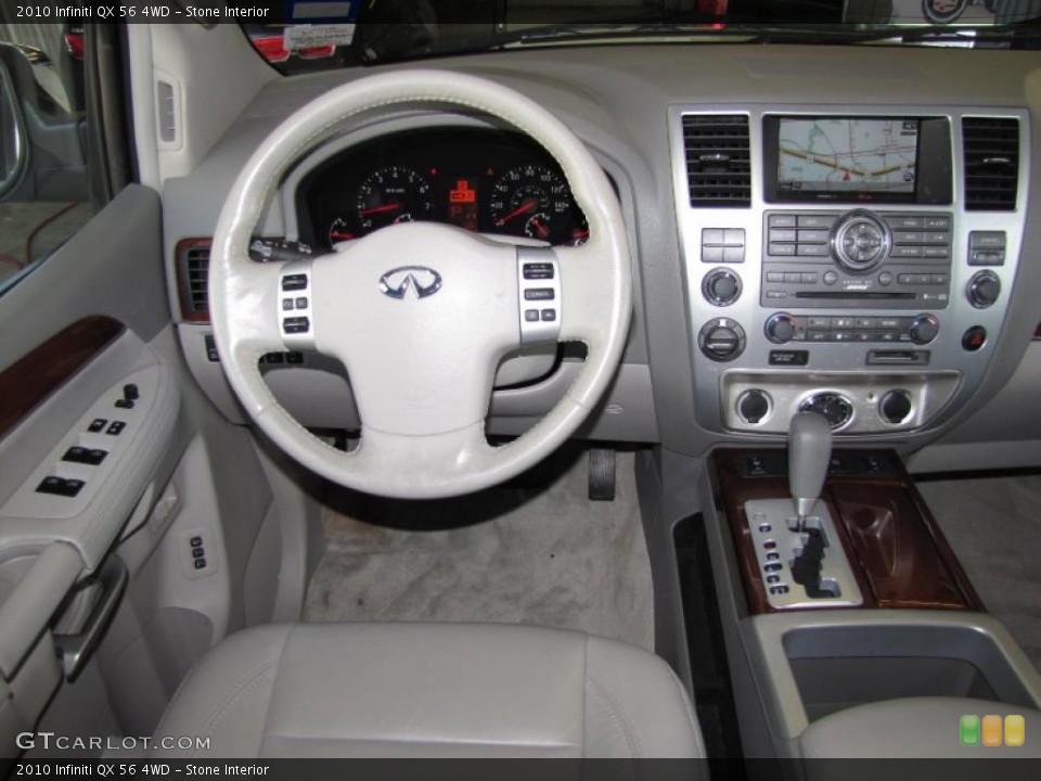Stone Interior Controls for the 2010 Infiniti QX 56 4WD #43532212
