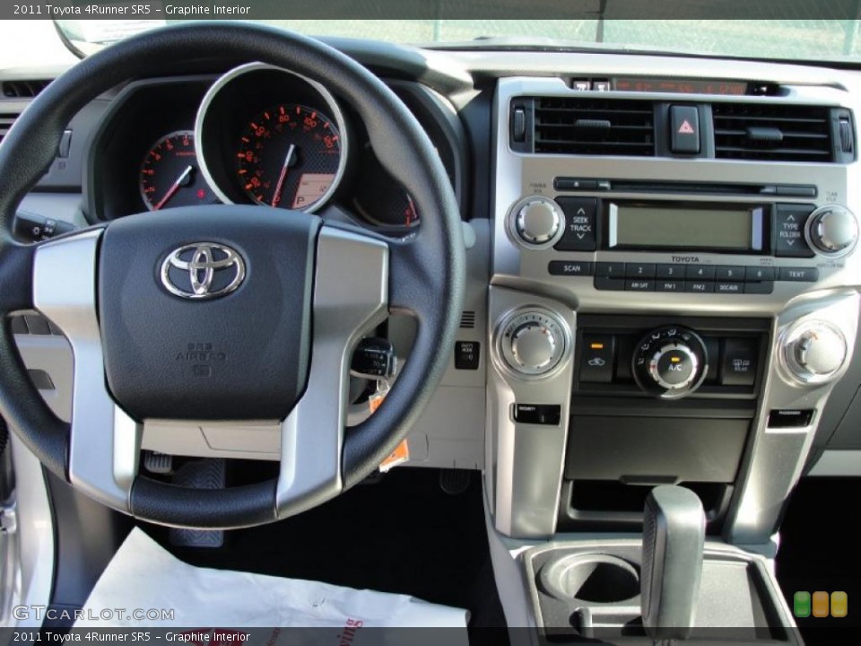 Graphite Interior Dashboard for the 2011 Toyota 4Runner SR5 #43532932