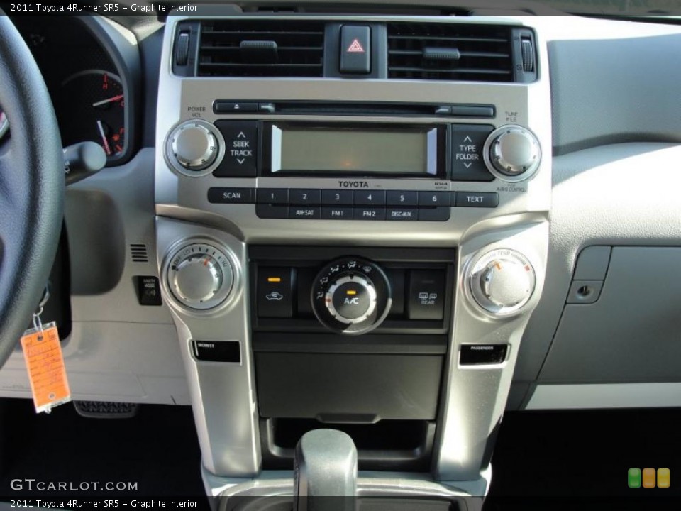 Graphite Interior Dashboard for the 2011 Toyota 4Runner SR5 #43532940