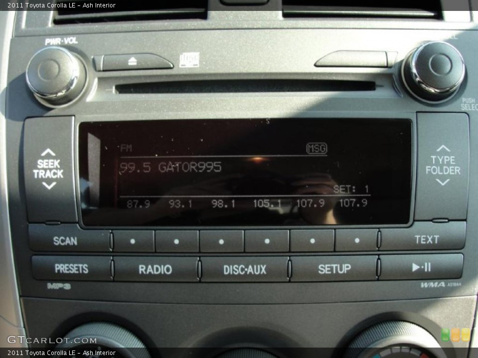 Ash Interior Controls for the 2011 Toyota Corolla LE #43533405