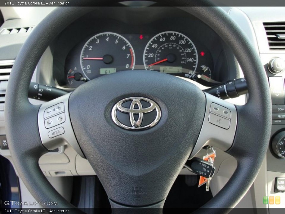 Ash Interior Steering Wheel for the 2011 Toyota Corolla LE #43533445