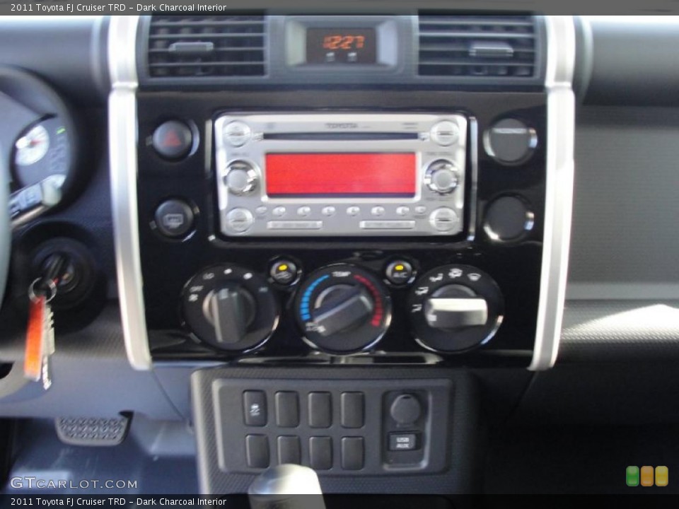 Dark Charcoal Interior Controls for the 2011 Toyota FJ Cruiser TRD #43536554