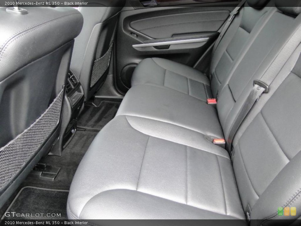 Black Interior Photo for the 2010 Mercedes-Benz ML 350 #43536718