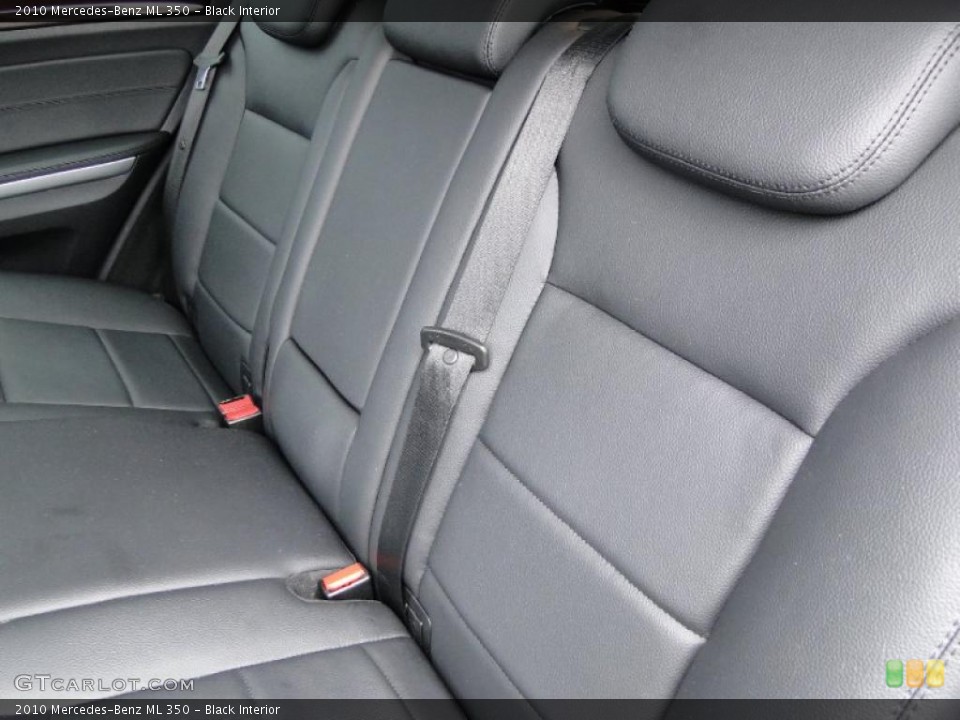 Black Interior Photo for the 2010 Mercedes-Benz ML 350 #43536726