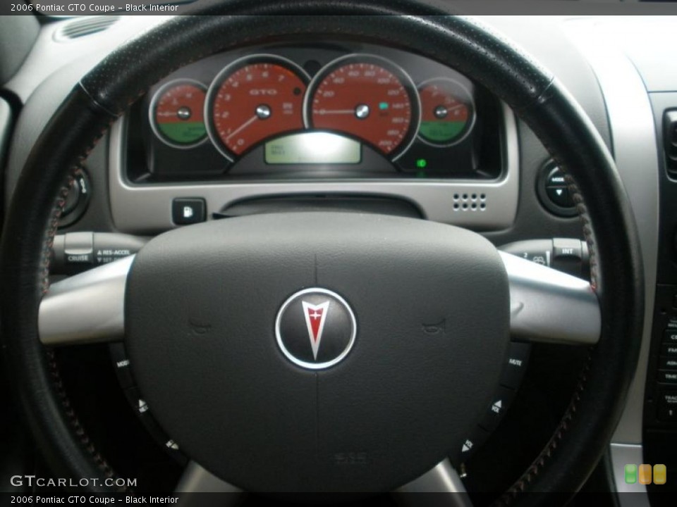 Black Interior Gauges for the 2006 Pontiac GTO Coupe #43538983