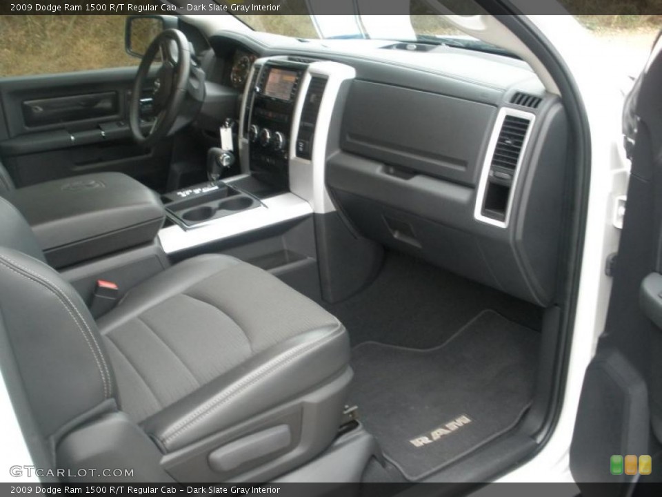 Dark Slate Gray Interior Dashboard for the 2009 Dodge Ram 1500 R/T Regular Cab #43539215
