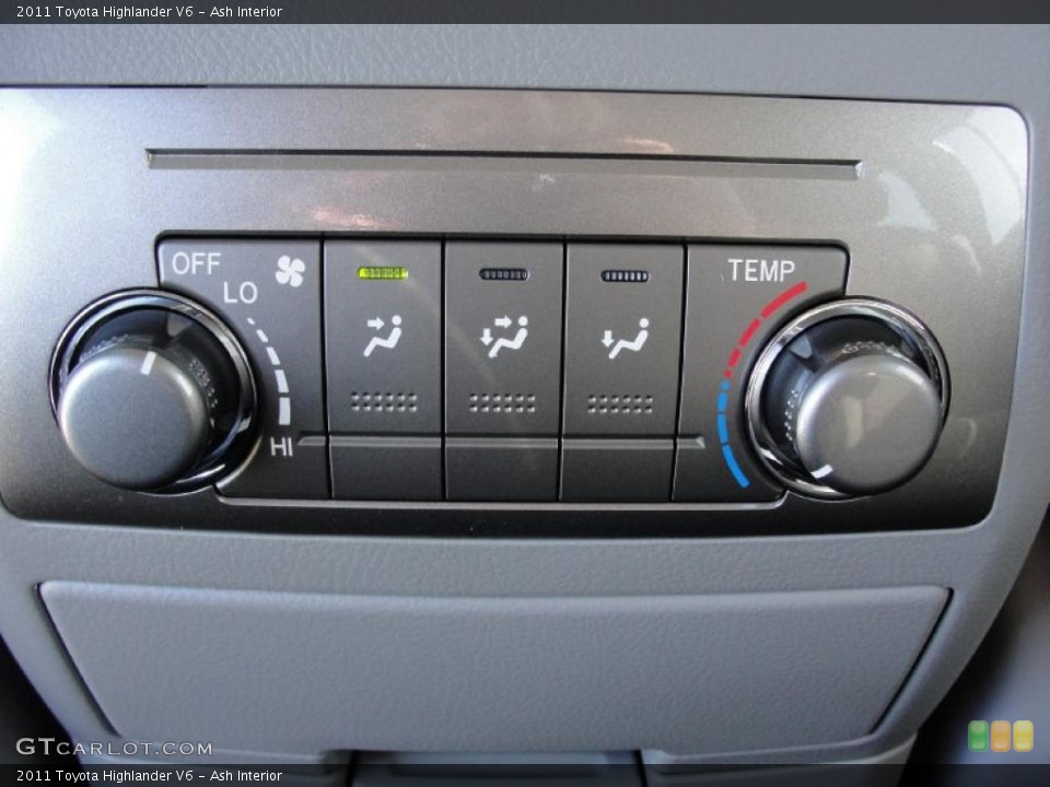Ash Interior Controls for the 2011 Toyota Highlander V6 #43539367