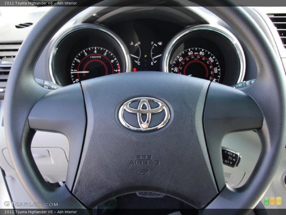Ash Interior Steering Wheel for the 2011 Toyota Highlander V6 #43539471