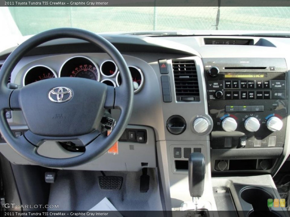 Graphite Gray Interior Dashboard for the 2011 Toyota Tundra TSS CrewMax #43540619