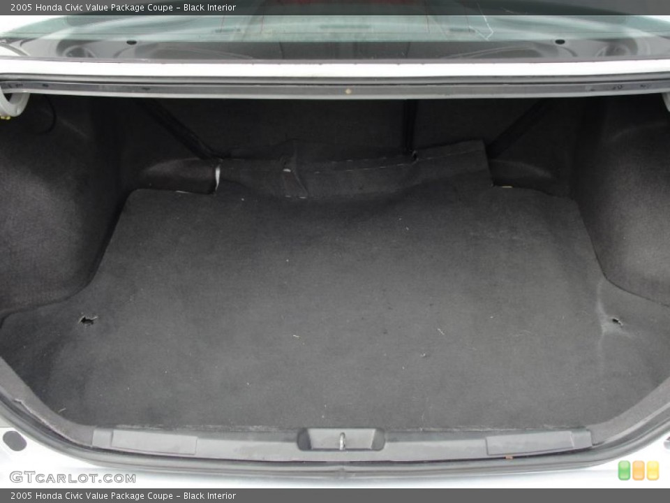 Black Interior Trunk for the 2005 Honda Civic Value Package Coupe #43542180