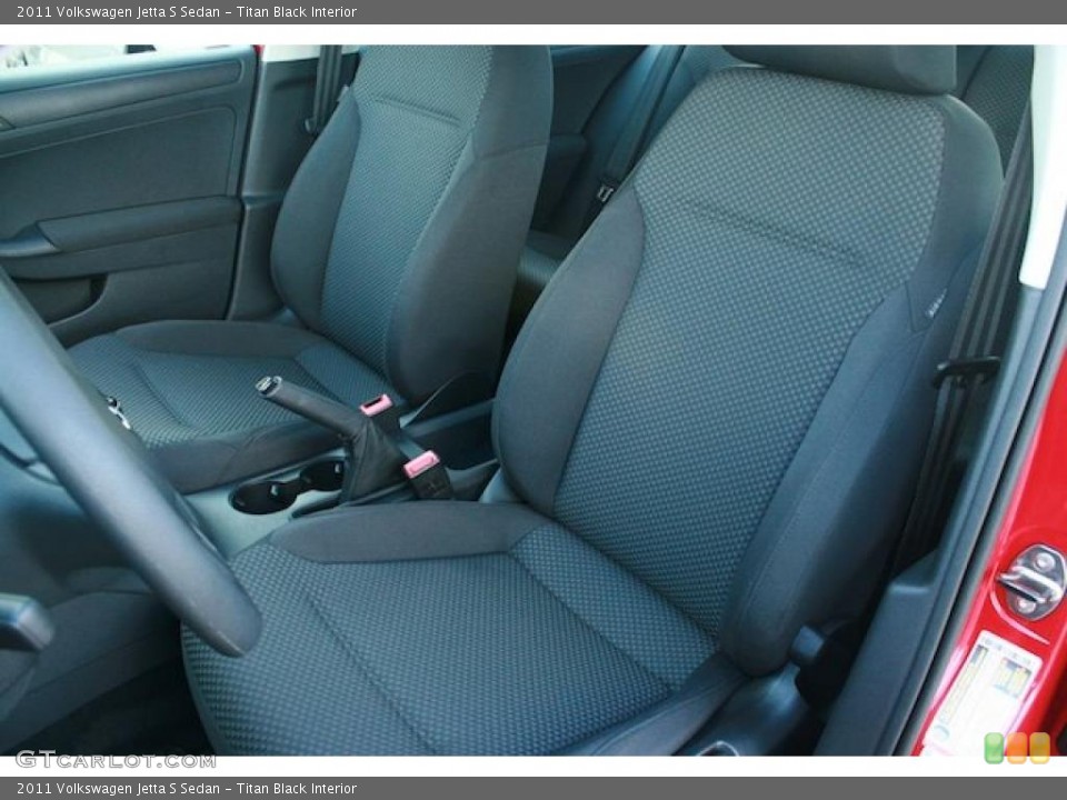 Titan Black Interior Photo for the 2011 Volkswagen Jetta S Sedan #43543592