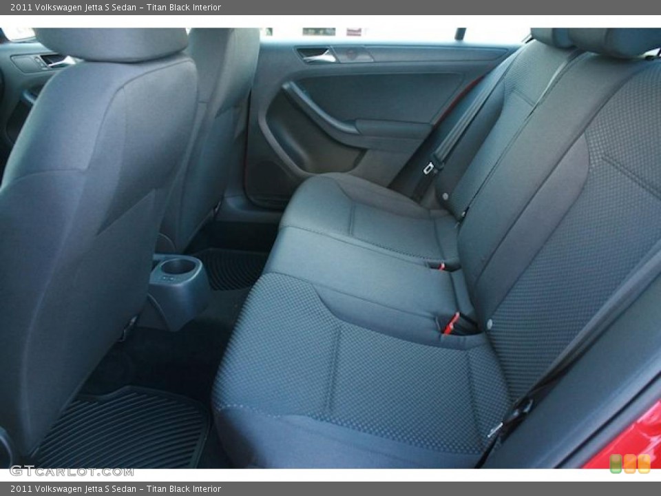 Titan Black Interior Photo for the 2011 Volkswagen Jetta S Sedan #43543604