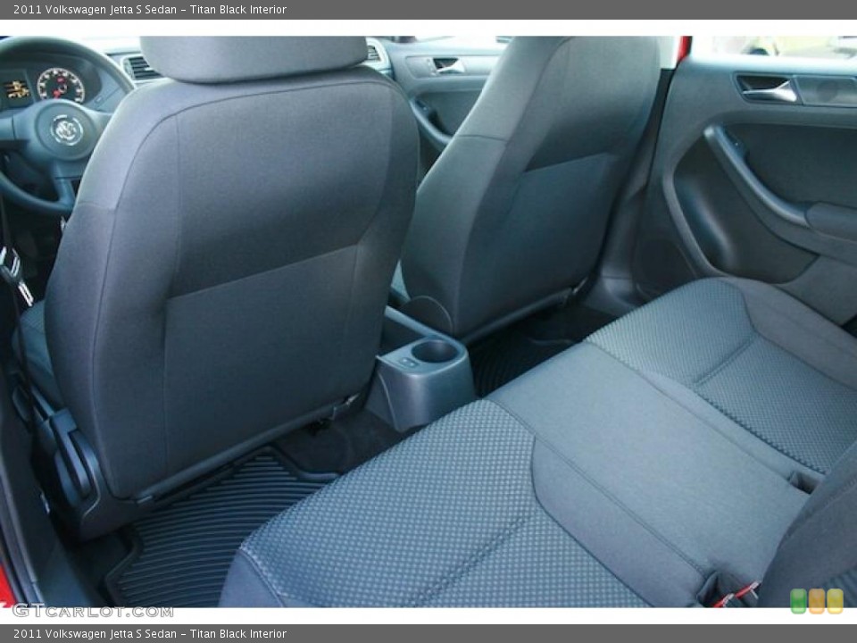 Titan Black Interior Photo for the 2011 Volkswagen Jetta S Sedan #43543616