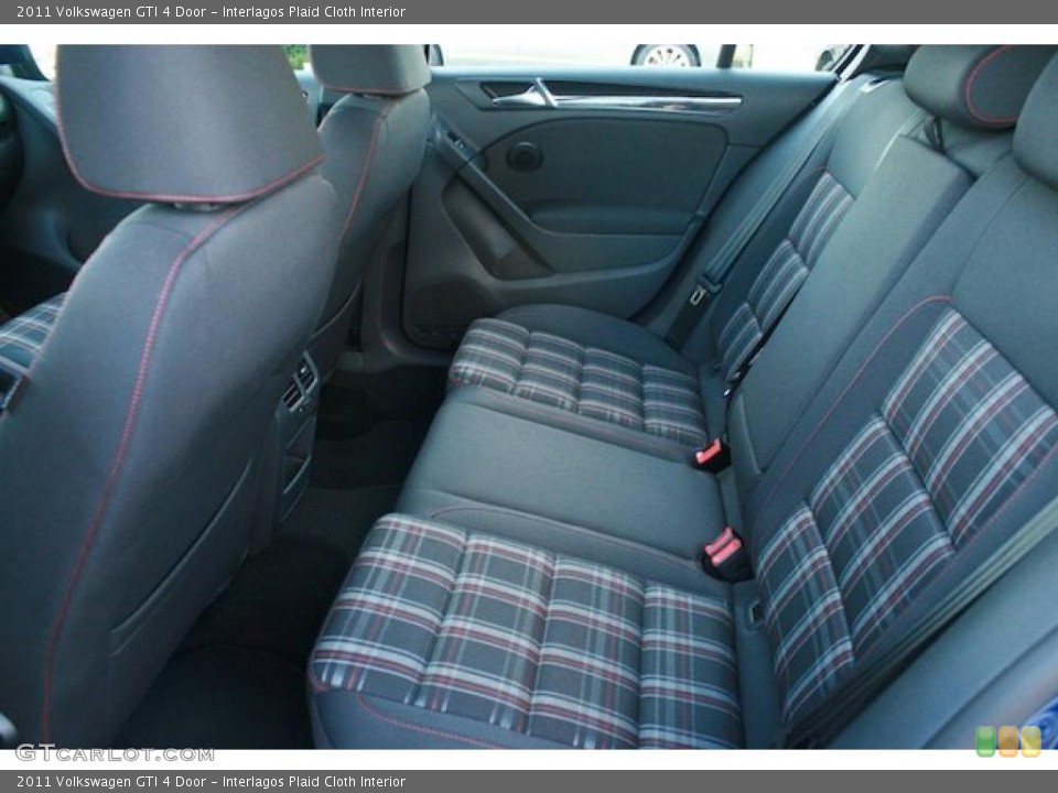 Interlagos Plaid Cloth Interior Photo for the 2011 Volkswagen GTI 4 Door #43543848