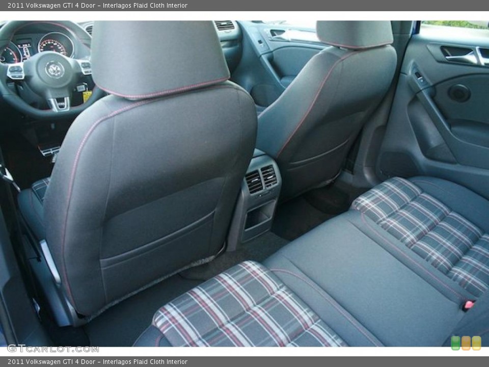 Interlagos Plaid Cloth Interior Photo for the 2011 Volkswagen GTI 4 Door #43543860