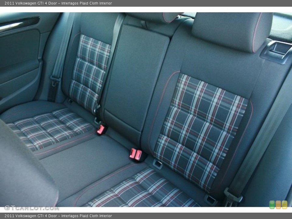 Interlagos Plaid Cloth Interior Photo for the 2011 Volkswagen GTI 4 Door #43543896