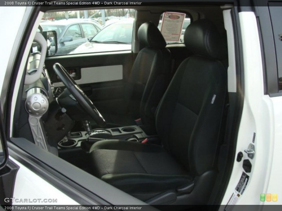 Dark Charcoal Interior Photo for the 2008 Toyota FJ Cruiser Trail Teams Special Edition 4WD #43544792