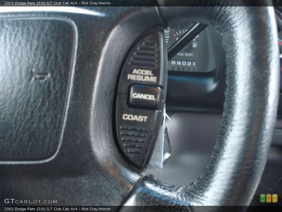 Mist Gray Interior Controls for the 2001 Dodge Ram 1500 SLT Club Cab 4x4 #43545984